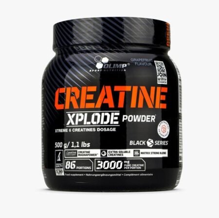 Olimp Creatine Xplode - net 6 pažangių kreatino formų derinys.