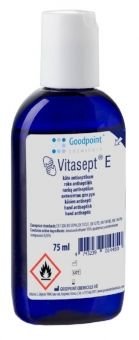 VITASEPT®E tai etanolio pagrindu pagaminta plataus veikimo spektro antiseptinė rankų priemonė