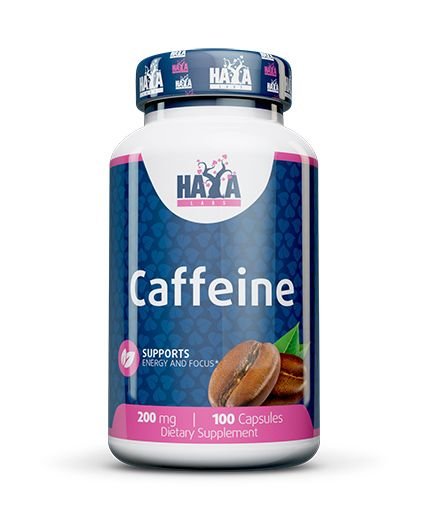 Haya Labs Caffeine - turi 200mg gryno kofeino energijos vienoje lengvoje