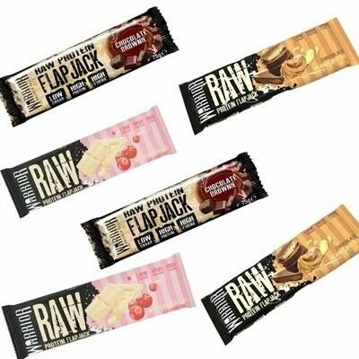 Warrior RAW Protein Flapjack - Mažai kaloringas energijos užtaisas! Avižinis batonėlis