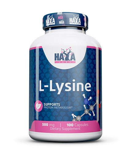Haya Labs L-Lysine -  viena iš 9 nepakeičiamų aminorūgščių. Kūnui jos reikia norint tinkamai augti ir atstatyti audinius.