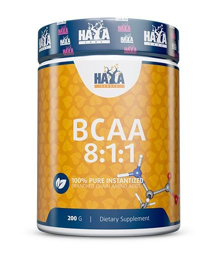 BCAA 8:1:1 - su 8-1-1 leucino-izoleucino-valino proporcija.