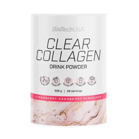 Clear Collagen sudaro 91% hidrolizuoto kolageno