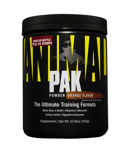 Universal Nutrition Animal Pak-  visame pasaulyje gerai žinomas vitaminų ir mineralų bei kitų medžiagų rinkinys.