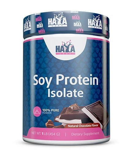 Haya Labs 100% Soy Protein IsolateMaisto papildas milteliaisHaya Labs 100% Soy Protein Isolate - 100% sojos baltymų izoliatas be GMO.Grynasis