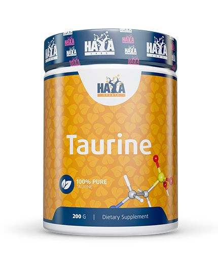 Haya Labs Sports Taurine - yra pusiau esminė amino rūgštis.