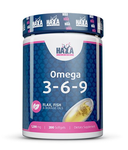 Haya Labs Omega 3-6-9 - omega grupės riebalų rūgštys – vienos svarbiausių mūsų organizmo ląstelių statybinių medžiagų. Jos reikalingos viso organizmo darniai veiklai – odai