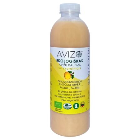 Ekologiškas avižų raugas.