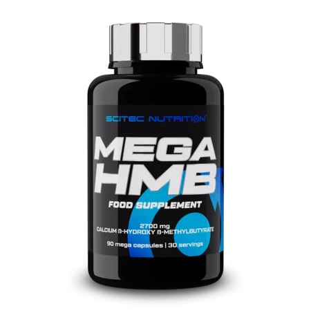Scitec HMB - maisto papildas.Grynasis kiekis: 90 kaps. (45 porcijos)Maistinė vertė porcijoje: (2 kapsulėse):HMB (ß-Hidroksi ß-Metilbutiratas) - 1000mg Sudedamo