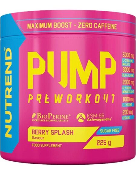 Pump - tai prieštreniruotinis stimuliantas