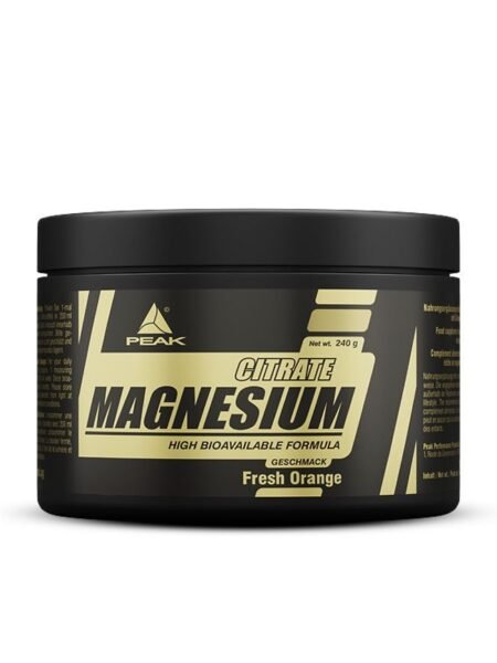 Magnesium Citrate - padeda mažinti pavargimo jausmą ir nuovargį