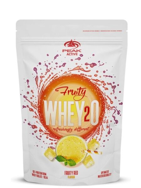 Peak Fruity wHey2O - Pavargote nuo pabodusių baltymų kokteilių? Išbandykite aukštos kokybės išrūgų baltymų izoliato kokteilį