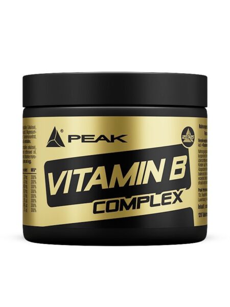 Peak Vitamin B Complex – tai B rupės vitaminų kompleksas