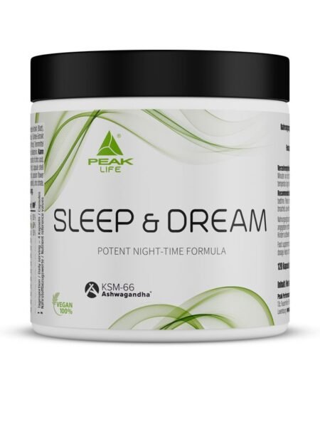 Peak Sleep & Dream - tai subalansuotas maisto papildas miego kokybei gerinti.