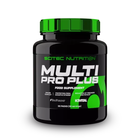 Scitec Multi Pro - tai multivitaminų ir mineralinių medžiagų formulė.