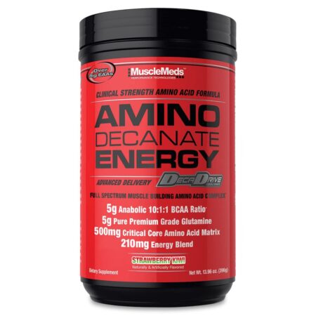 Kiekvienoje AMINO DECANATE ENERGY porcijoje yra 19 svarbiausių aminorūgščių