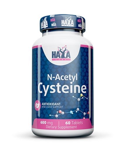 Haya Labs N-Acetyl CysteineMaisto papildasHaya Labs N-Acetyl Cysteine - palaiko organizmo detoksikaciją