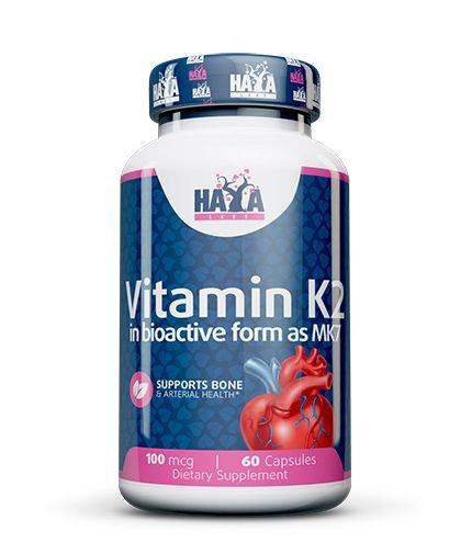 Haya Labs Vitamin K2-Mk7 - maisto papildas.