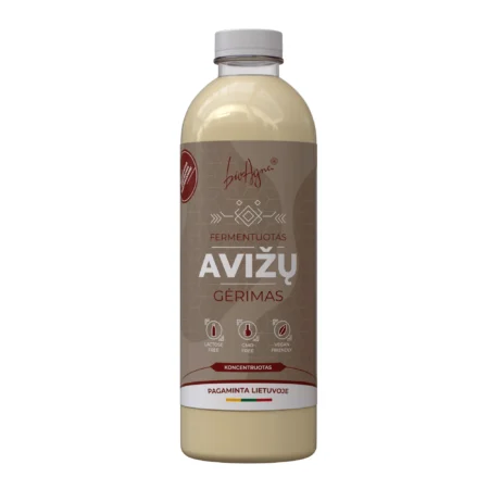 fermentuotas avižų gėrimas yra prisotintas gerosiomis bakterijomis