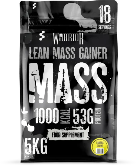 Warrior Mass - buvo sukurta siekiant gauti raumenų