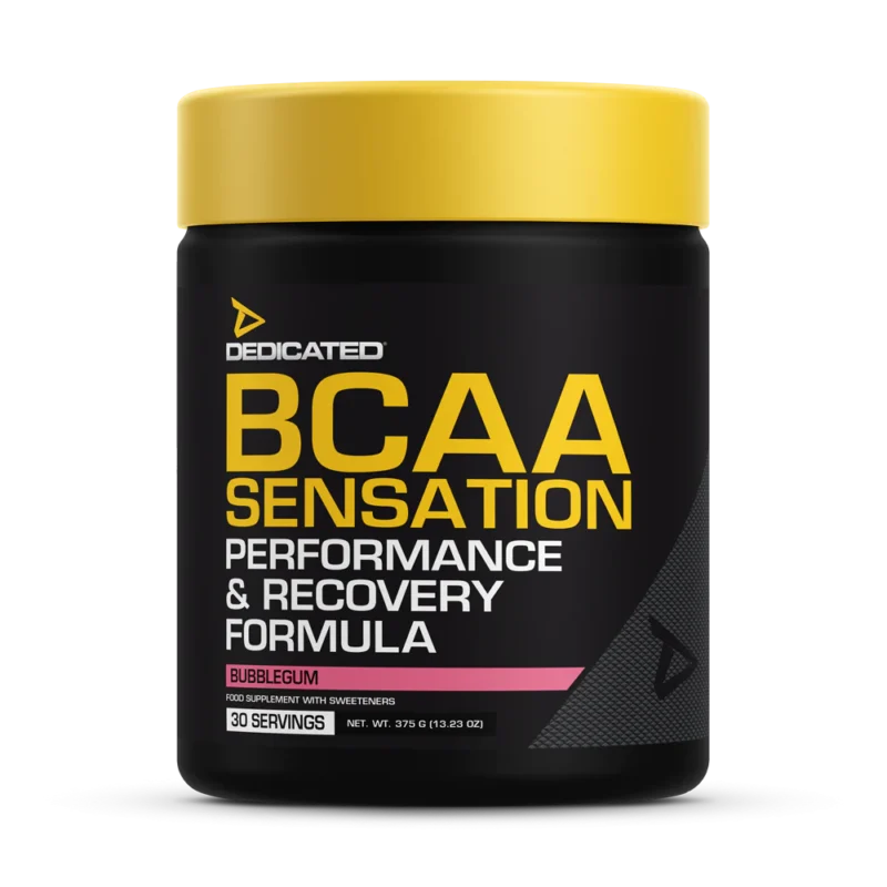 BCAA SENSATION™ turi 4:1:1 BCAA santykį ir aukščiausios kokybės efektyvumą bei įsisavinimą gerinančių ingredientų pasirinkimą