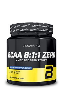 Biotech BCAA 8:1:1 - su 8-1-1 leucino-izoleucino-valino proporcija.