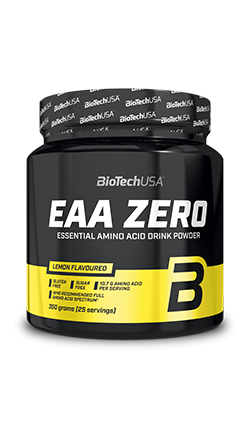Biotech EAA Zero - sudėtyje yra visų esminių amino rūgščių