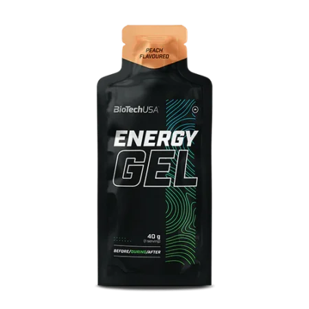 BiotechUSA Energy Gel – tai tri-angliavandenių matrica su MCT aliejumi