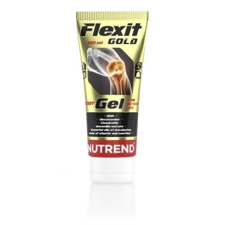Flexit Gold Gel - tai specialus aktyvių medžiagų receptas
