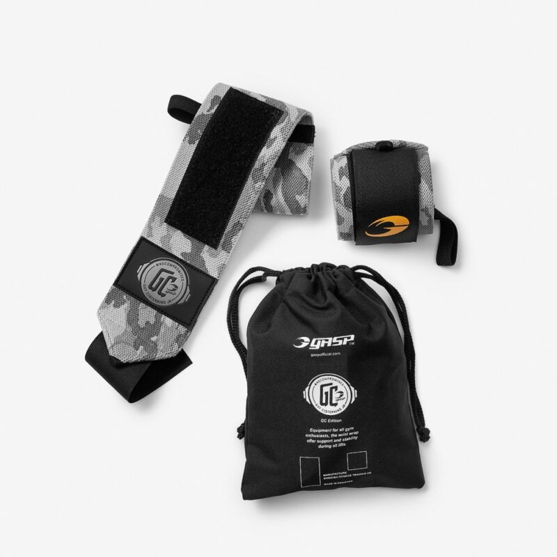 GASP Wrist Wraps - suteiks dar geresni stabilumą jūsų riešams.