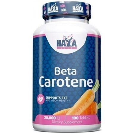 Haya Labs Natural Beta Carotene yra aukštos kokybės maisto papildas