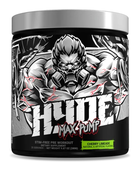 HYDE® Max Pump tiesiogine prasme priverčia jus pasitempti treniruotėms! HYDE® Max Pump prieštreniruotinis produktas turi gerai dozuotą gryną citruliną