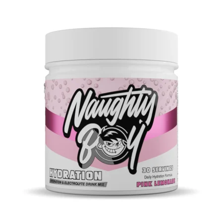 NaughtyBoy® Hydration sudėtyje yra daugiau nei 2400 mg elektrolitų vienoje porcijoje