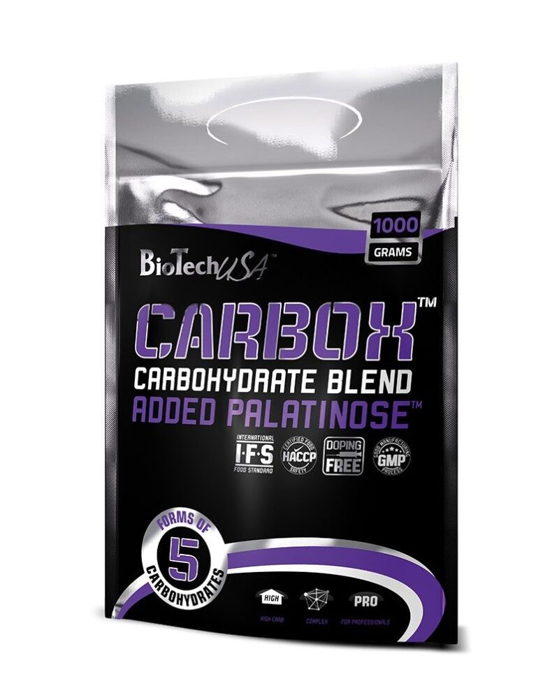 Biotech Carbox tai angliavandenių mišinys: Multi-Interval Carbox™ tai labai pažengusi sudėtinga angliavandenių formulė