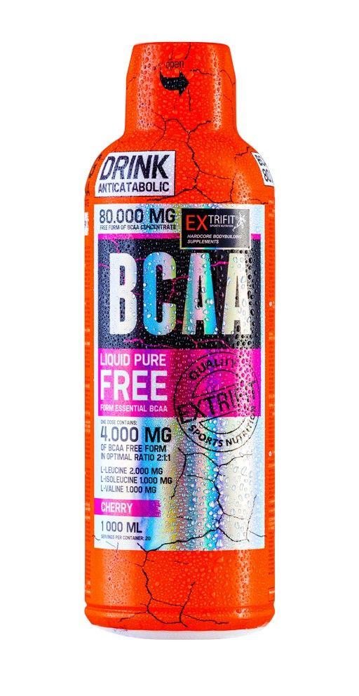 BCAA LIQUID – yra trijų pačių svarbiausių būtinųjų amino rūgščių (L-valino
