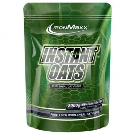 IronMaxx Instant Oats - avižiniai dribsniai yra vienas populiariausių pagrindinių maisto produktų.