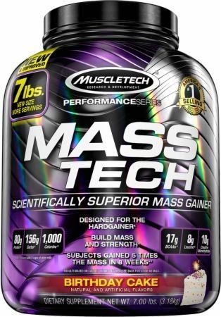 MuscleTech Mass Tech Performance Series yra pažangiausias raumenų masės gaineris skirtas