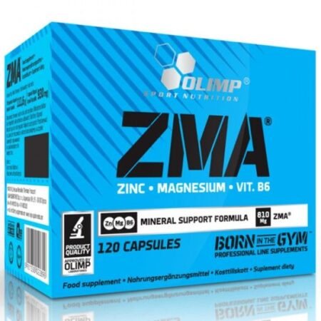 Olimp ZMA - mineralų kompleksas (cinkas ir magnis) ir vitaminas B6