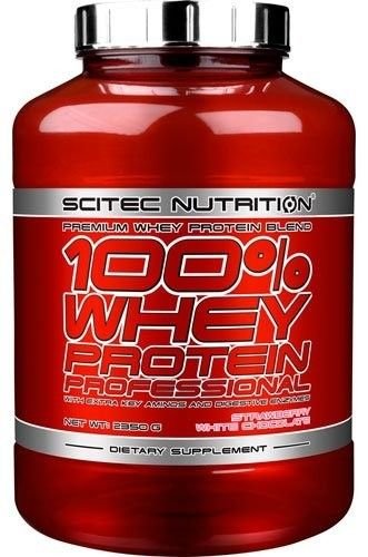 Scitec 100% Whey Protein Professional -  aukščiausios kokybės ultrafiltruotas išrūgų baltymų koncentratas