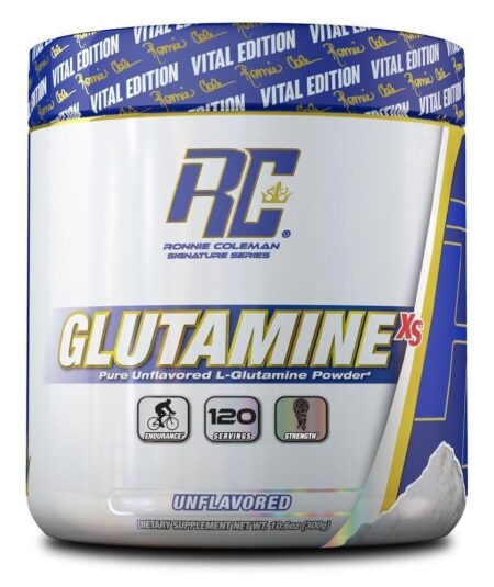 Ronnie Coleman Glutamine - tai puikus produktas skirtas atsistatymui po sunkių fizinių krūvių užtikrinti.
