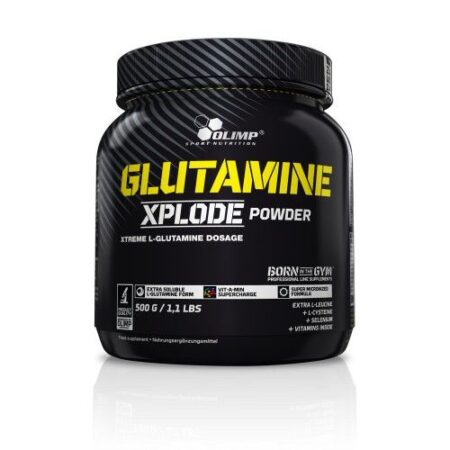Olimp Glutamine Xplode - pirmiausia reiškia absoliučią veiksmų sinergiją!
