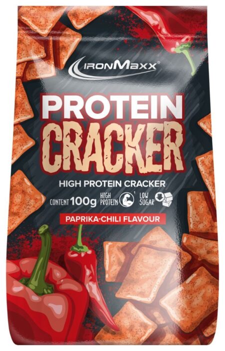 IronMaxx® baltyminiai krekeriai yra baltymų turtinga alternatyva tradiciniams užkandžiams.