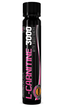 Biotech L-CARNITINE 3000 yra puikus šaltinis skysto karnitino