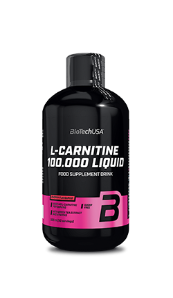 Biotech L-Carnitine 100.000 Liquid tai pati efektyviausia riebalus deginanti medžiaga.