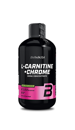 Biotech L-carnitine 70 000 + Chrome – stiprios koncentacijos