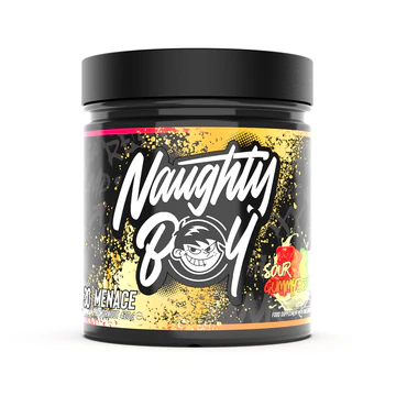 Naughty Boy Menace - galingas prieštreniruotinis produktas apimantis visą jūsų kūną per treniruotes: energiją