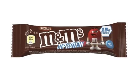 M&M's Hi protein bar - mėgstate M&M's saldainukus