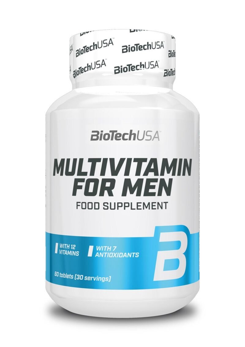 Biotech Multivitamin For MEN - specialus vitaminų ir mineralų papildas skirtas vyrams!