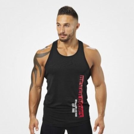 Better Bodies Performance T-back 120859 (juoda/ vyriški marškinėliai) - labai patogūs ir dailiai priglundantys marškinėliai be rankovių