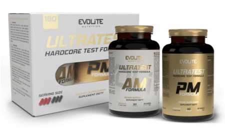 Raumenų masės auginimas: „Ultra Test Evolite“ palaiko jūsų pastangas formuoti figūrą optimizuodamas testosterono gamybą.